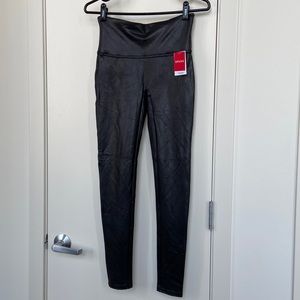 Faux Leather Spanx Leggings